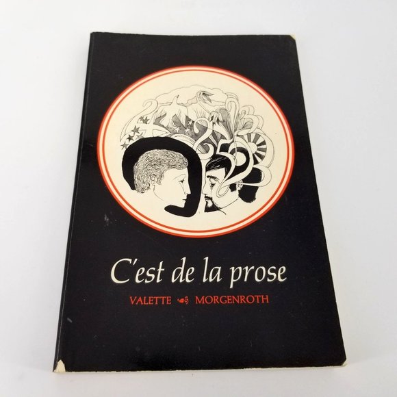 C'est de la Prose French Poem Book 1968 Paperback Valette Morgenroth USA - Picture 1 of 10